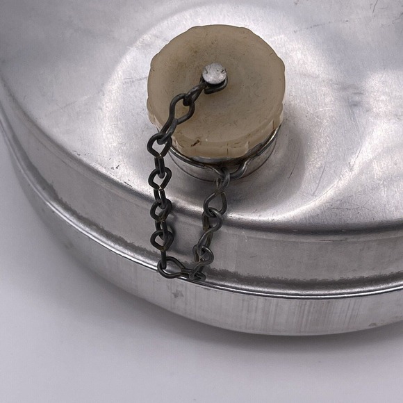 Vintage BSA Boy Scouts of America Aluminum Regal Round Canteen Dented Scratched - Picture 5 of 12